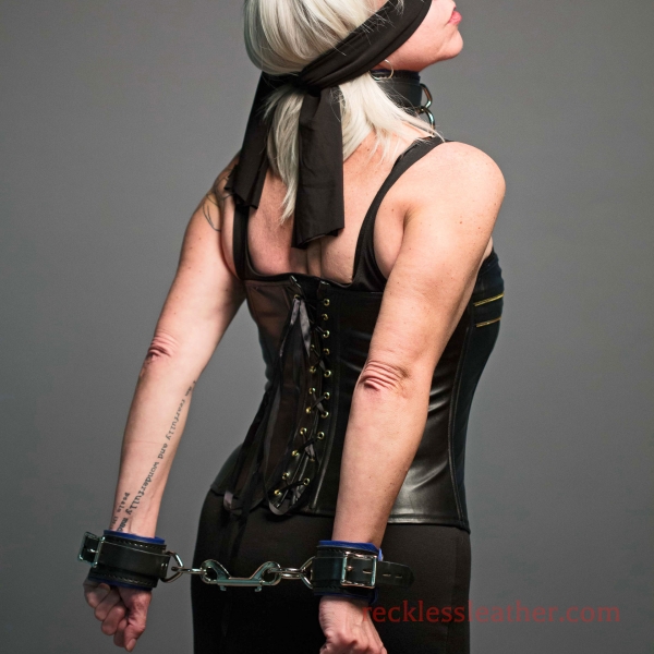 Lined & Padded Collar, Cuffs, & Set - Reckless Leather - For The Curious & The Serious